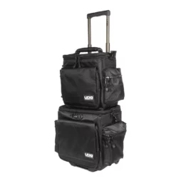This is the image of UDG Ultimate SlingBag Trolley Set DeLuxe Black MK2.