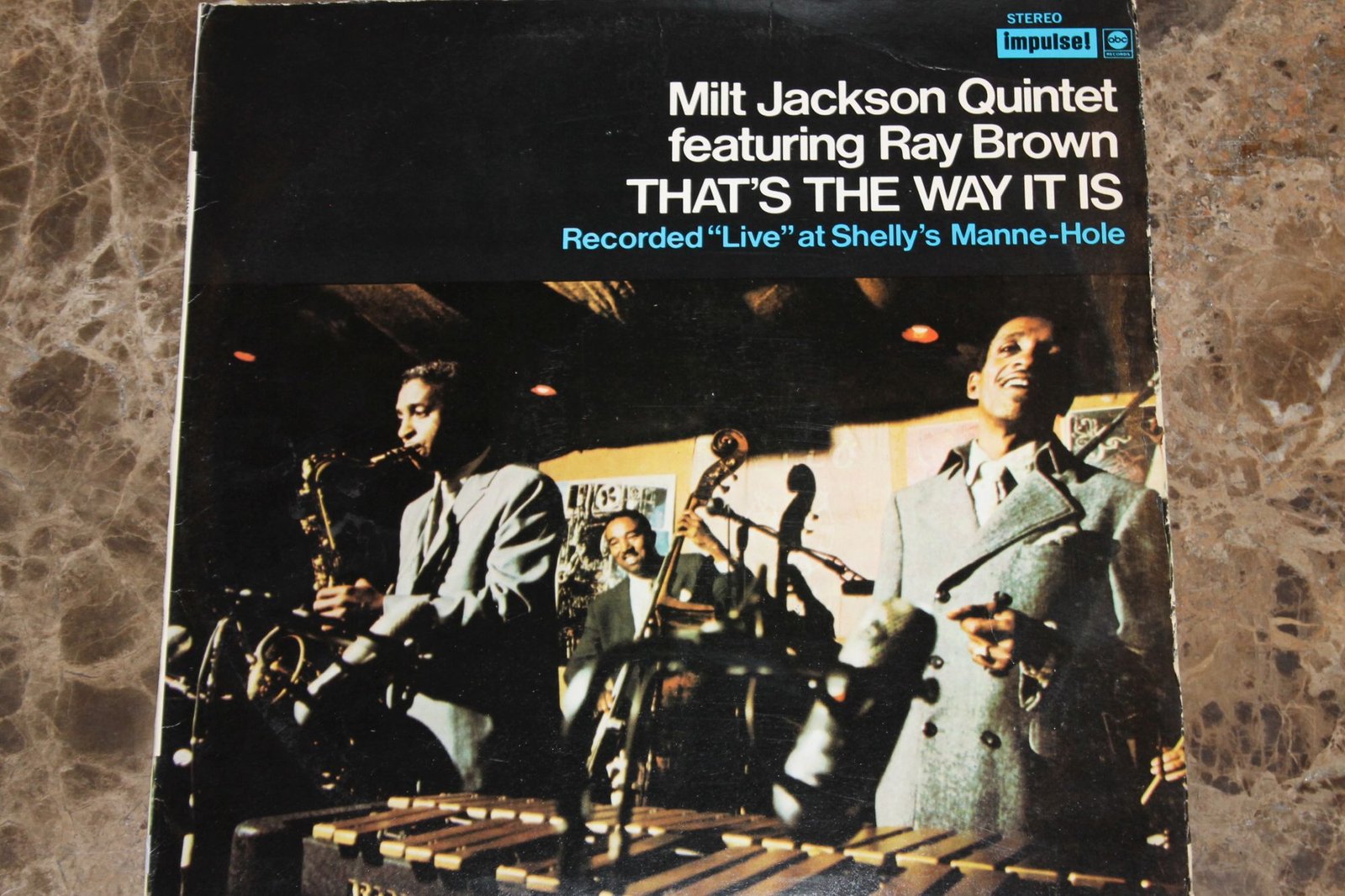 Milt Jackson Quintet Featuring Ray Brown - That's The Way It Is (G+)