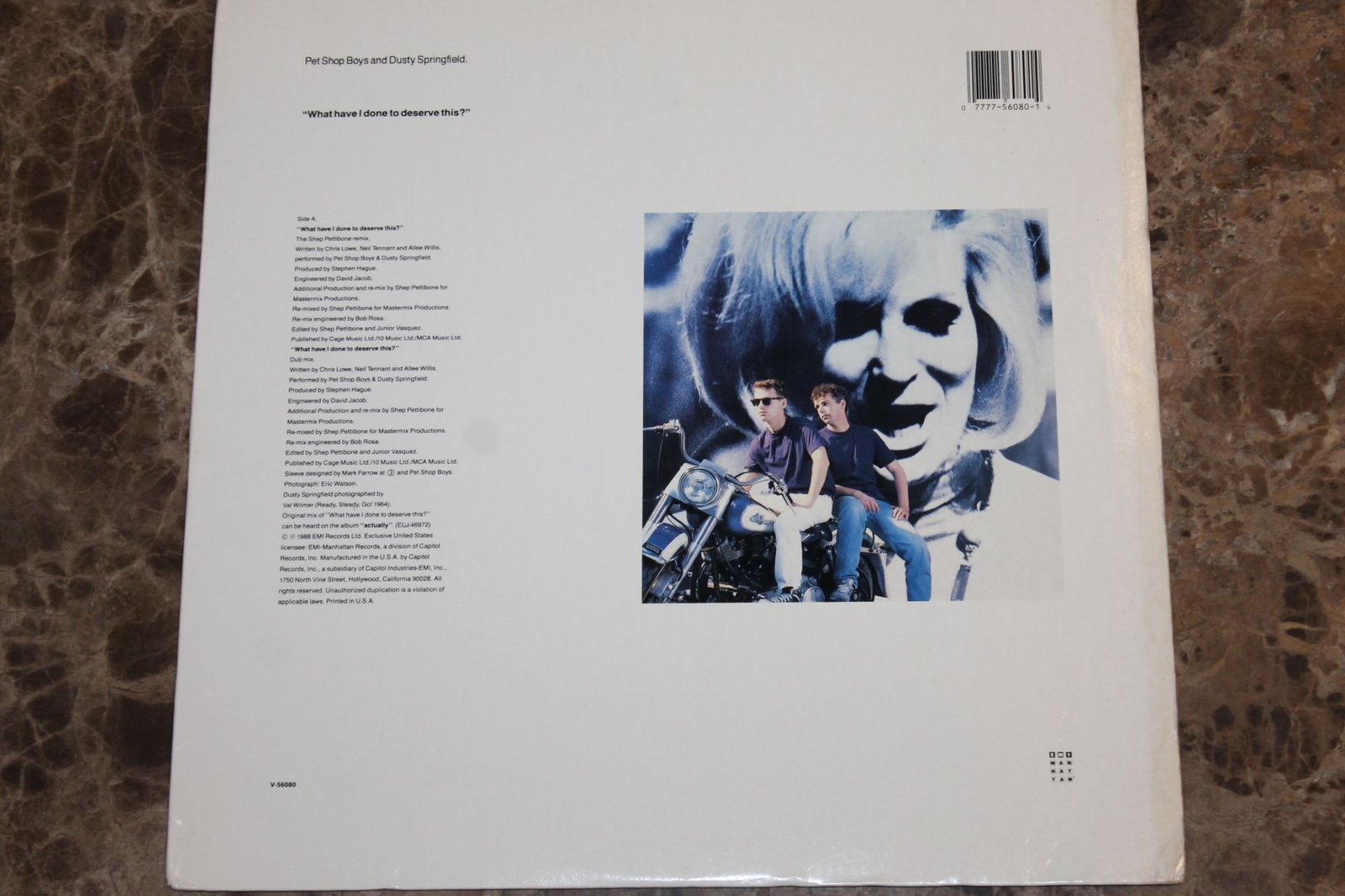 Pet Shop Boys And Dusty Springfield Pet Shop Boys What Have I Done