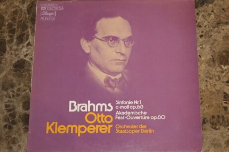 Brahms - Otto Klemperer, Orchester Der Straatsoper Berlin - Sinfonie Nr.1 C-moll Op. 68 / Akademische Fest-OuvertÃ¼re Op. 80 (VG)