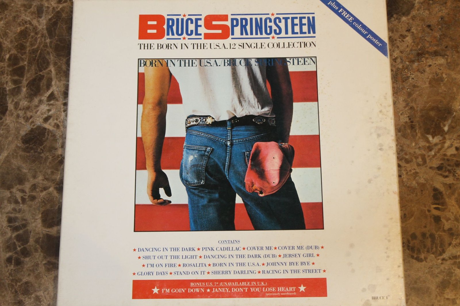 Bruce Springsteen - The Born In The U.S.A. 12" Single Collection (VG+/G+) (Includes 7")