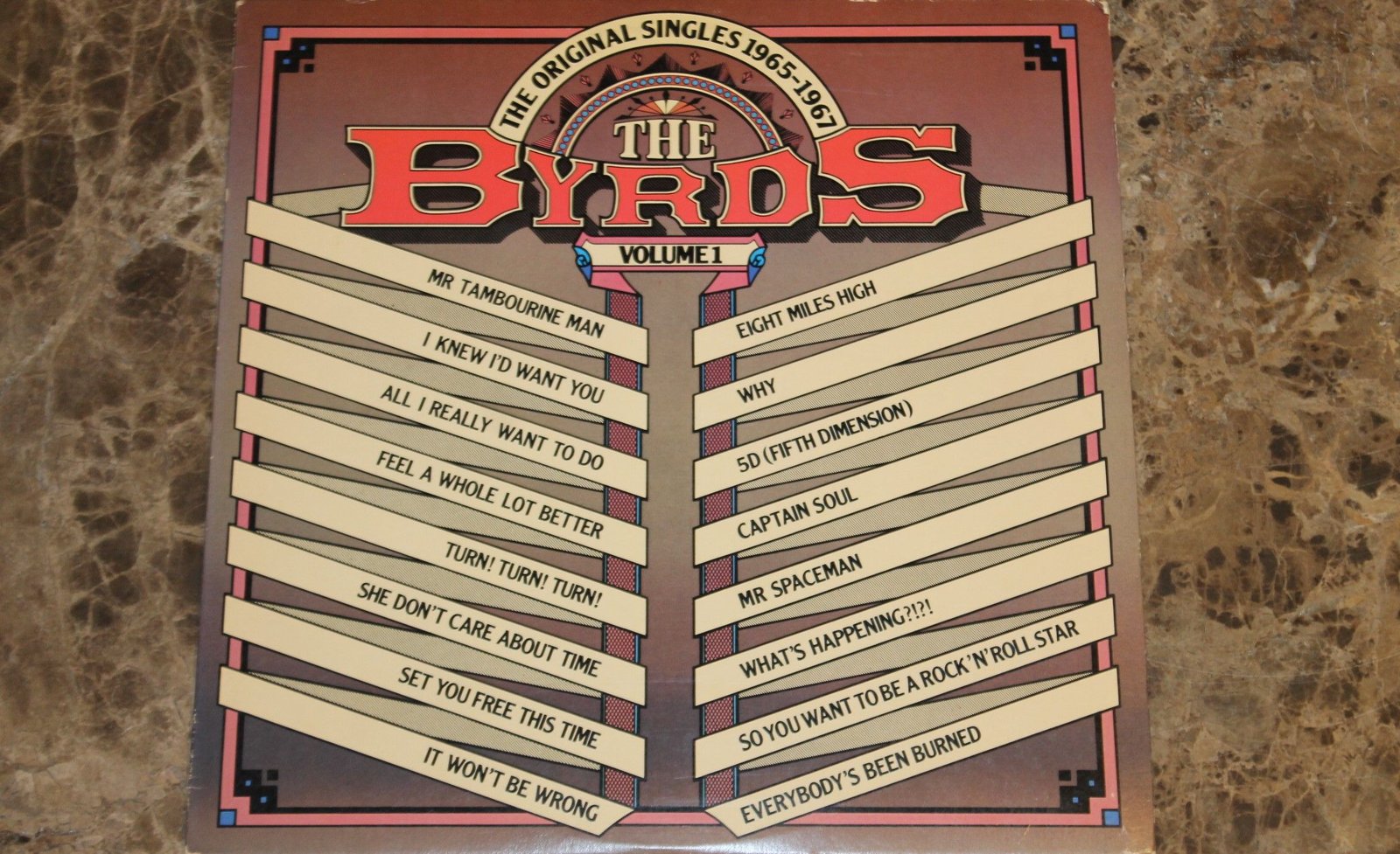 The Byrds - The Original Singles 1965-1967 Volume 1 (VG/VG+)