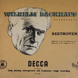 Beethoven - Wilhelm Backhaus – Sonata No. 31 In A Flat Major, Op. 110 / Sonata No. 32 In C Minor, Op. 111 (G+)