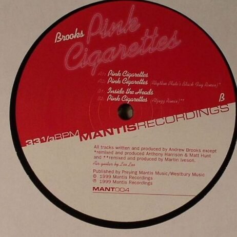 Brooks - Pink Cigarettes