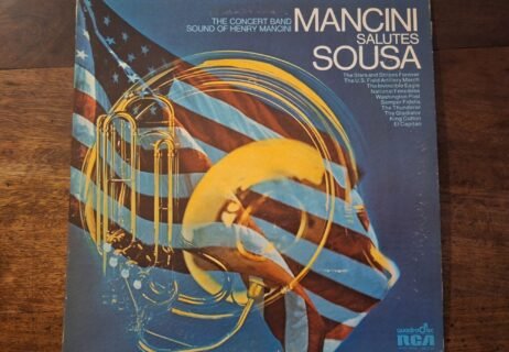 Henry Mancini - Mancini Salutes Sousa - The Concert Band Sound Of Henry Mancini (VG/G+)