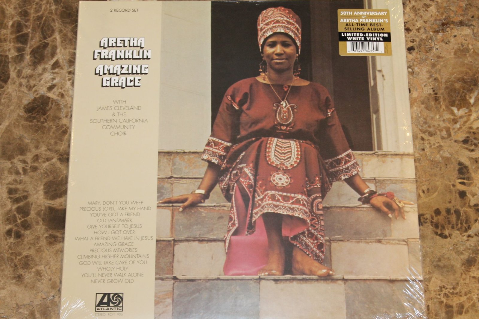 Aretha Franklin - Amazing Grace (Sealed/NM) (2LP) (White Vinyl)