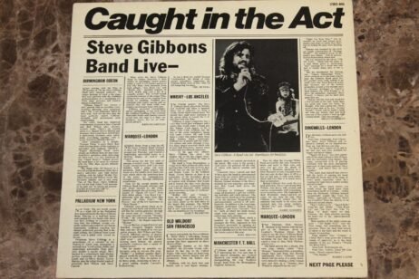 Steve Gibbons Band - Caught In The Act (VG+)
