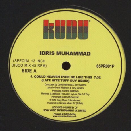 Idris Muhammad - Could Heaven Ever Be Like This