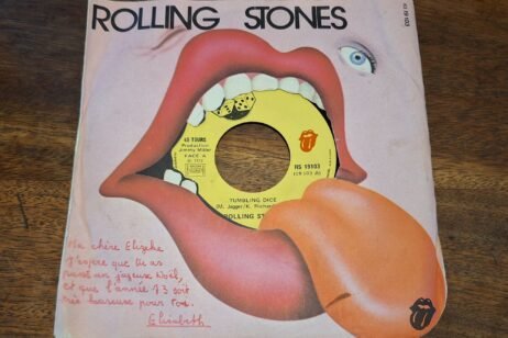 The Rolling Stones - Tumbling Dice / Sweet Black Angel (G+) (7")