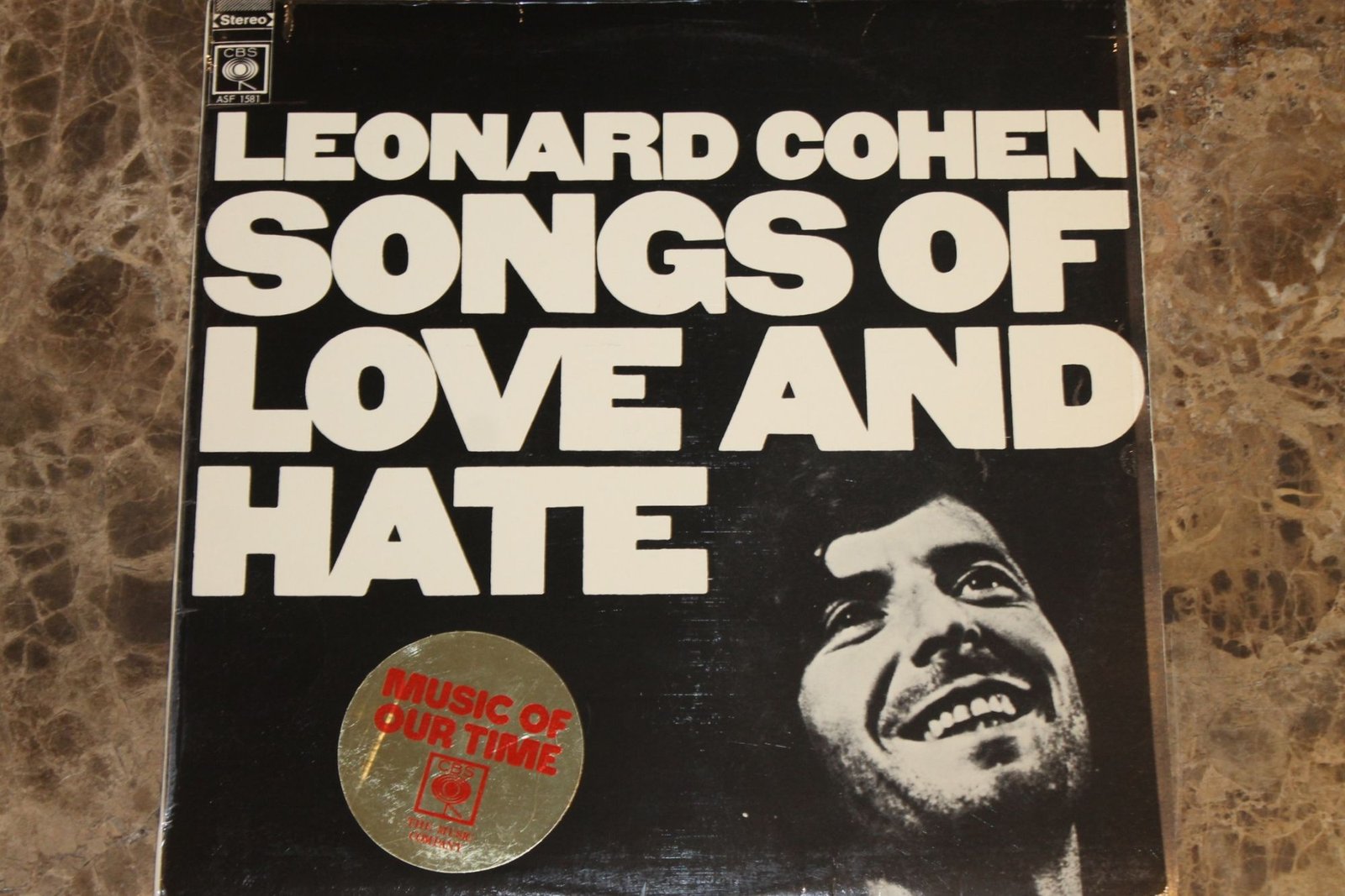 Leonard Cohen - Songs Of Love And Hate (VG/G+)