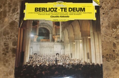 Berlioz - London Symphony Chorus, London Philharmonic Choir, Wooburn Singers, Francisco Araiza, European Community Youth Orchestra, Claudio Abbado - Te Deum (VG+)
