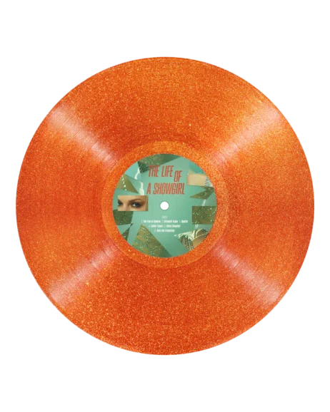Taylor Swift - The Life of a Showgirl (Portofino Orange Glitter Vinyl) - Image 3