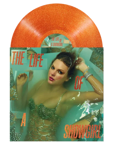 Taylor Swift - The Life of a Showgirl (Portofino Orange Glitter Vinyl) - Image 5