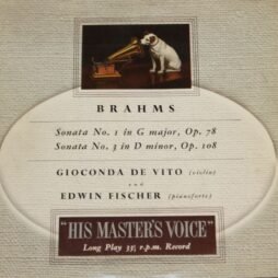 Sonata No. 1 In G Major, Op. 78 / Sonata No. 3 In D Minor, Op. 108 (G+)