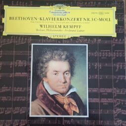 Beethoven - Wilhelm Kempff · Berliner Philharmoniker · Ferdinand Leitner - Klavierkonzert Nr. 3 C-moll (G+/VG)