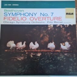 Beethoven / Chicago Symphony Orchestra, Fritz Reiner - Symphony No. 7 / Fidelio Overture (G+/VG)