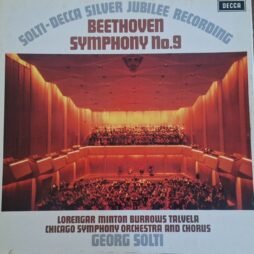 Beethoven / Georg Solti / Chicago Symphony Orchestra And Chorus, Lorengar, Minton, Burrows, Talvela - Symphony No. 9 (Solti-Decca Silver Jubilee Recording) (G+) (2LP Boxset)