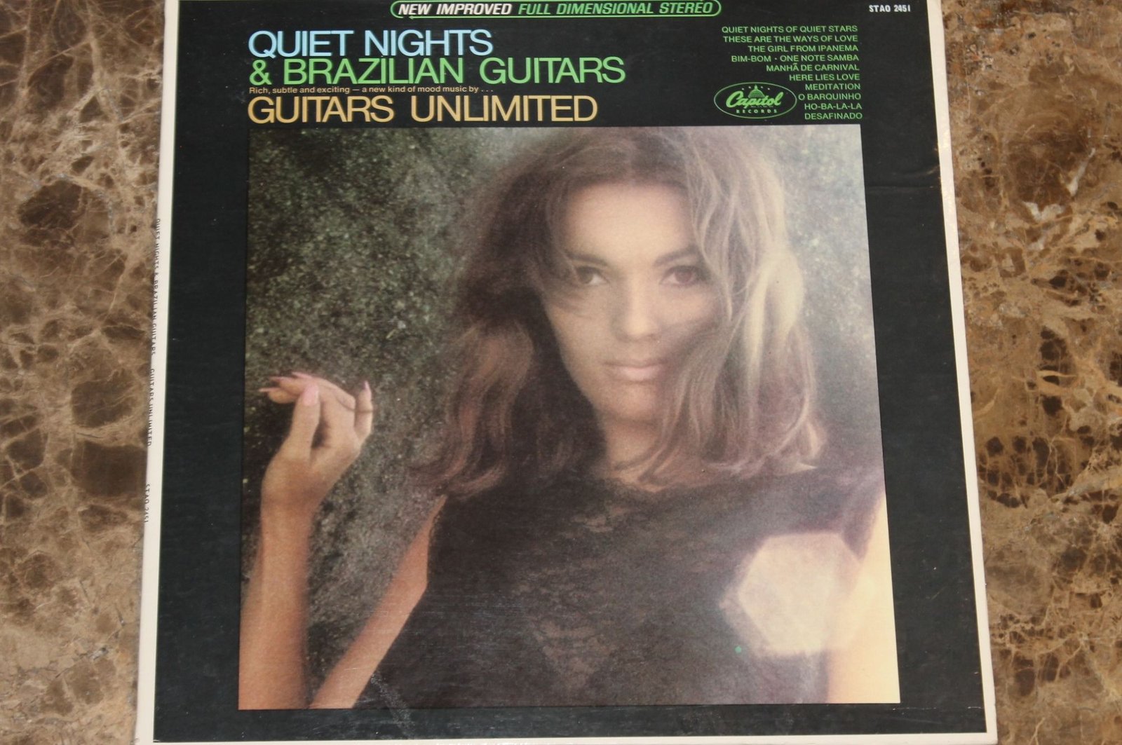 Guitars Unlimited - Quiet Nights And Brazilian Guitars (VG/G)