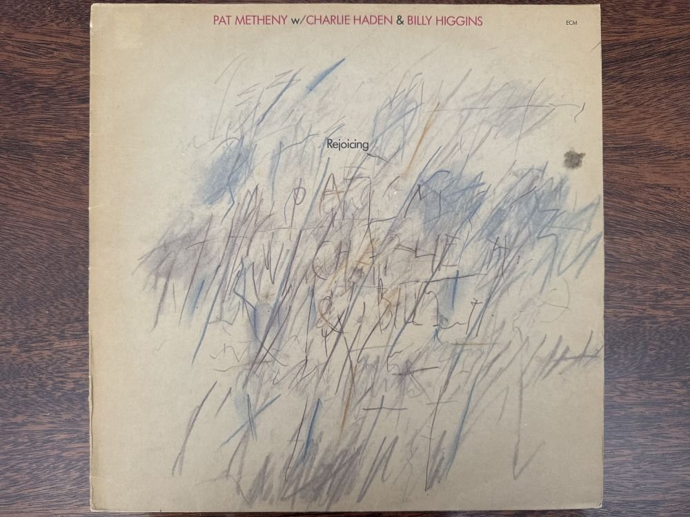 Pat Metheny w/ Charlie Haden & Billy Higgins - Rejoicing (VG+/VG)