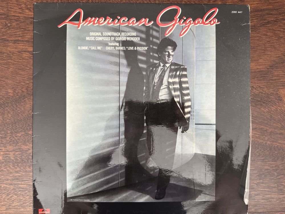 Giorgio Moroder - American Gigolo (Original Soundtrack Recording) (VG)