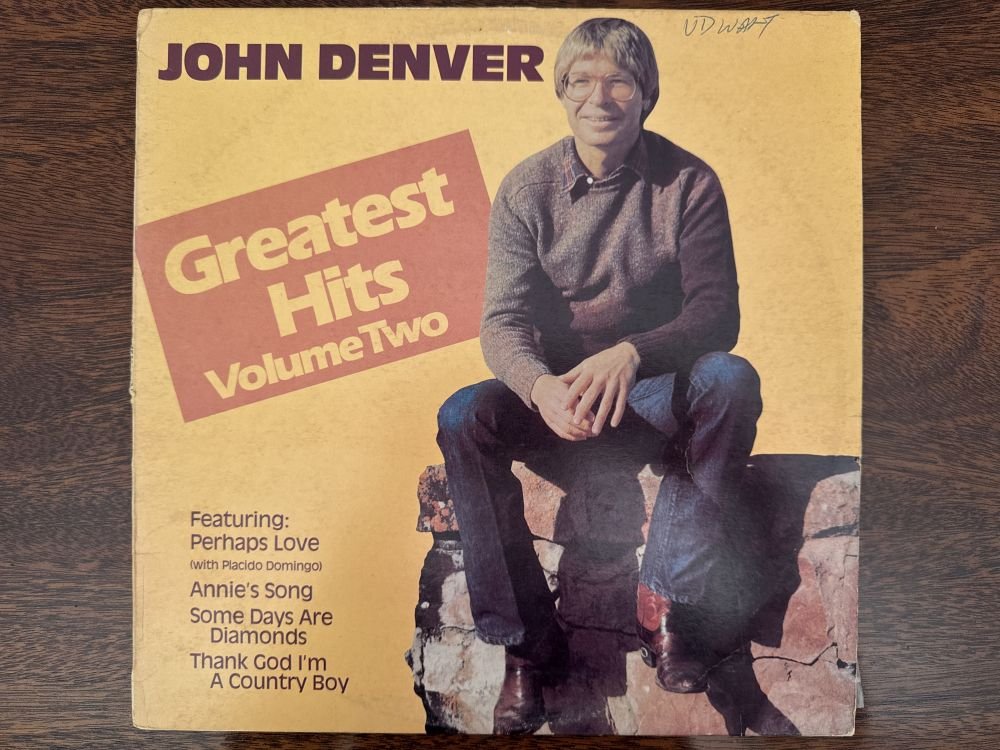 John Denver - John Denver's Greatest Hits, Volume 2 (G+)