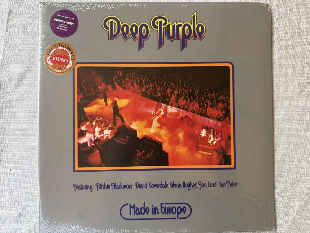 Deep Purple - Made In Europe (Sealed/VG) (Purple Vinyl) (Ltd. Ed.)