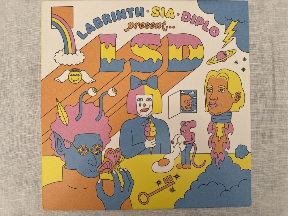 Labrinth, Sia & Diplo Present LSD – LSD (VG+) (Blue & Orange Splatter)