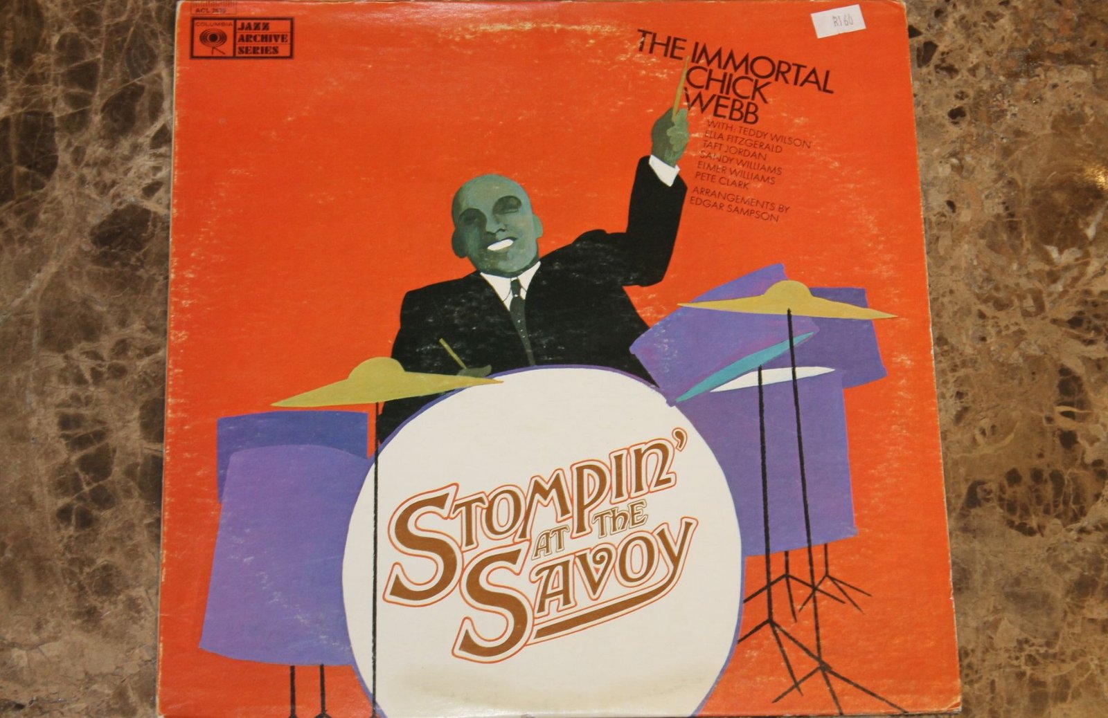 Chick Webb - The Immortal Chick Webb / Stompin' At The Savoy (G+)
