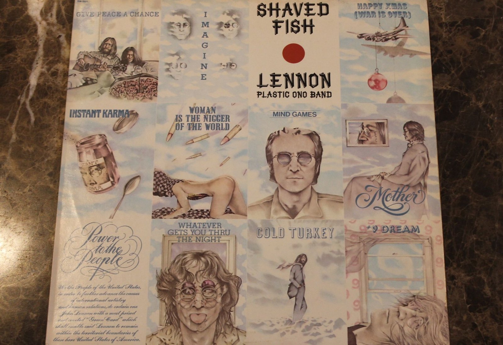 Lennon / Plastic Ono Band - Shaved Fish (VG/VG+)