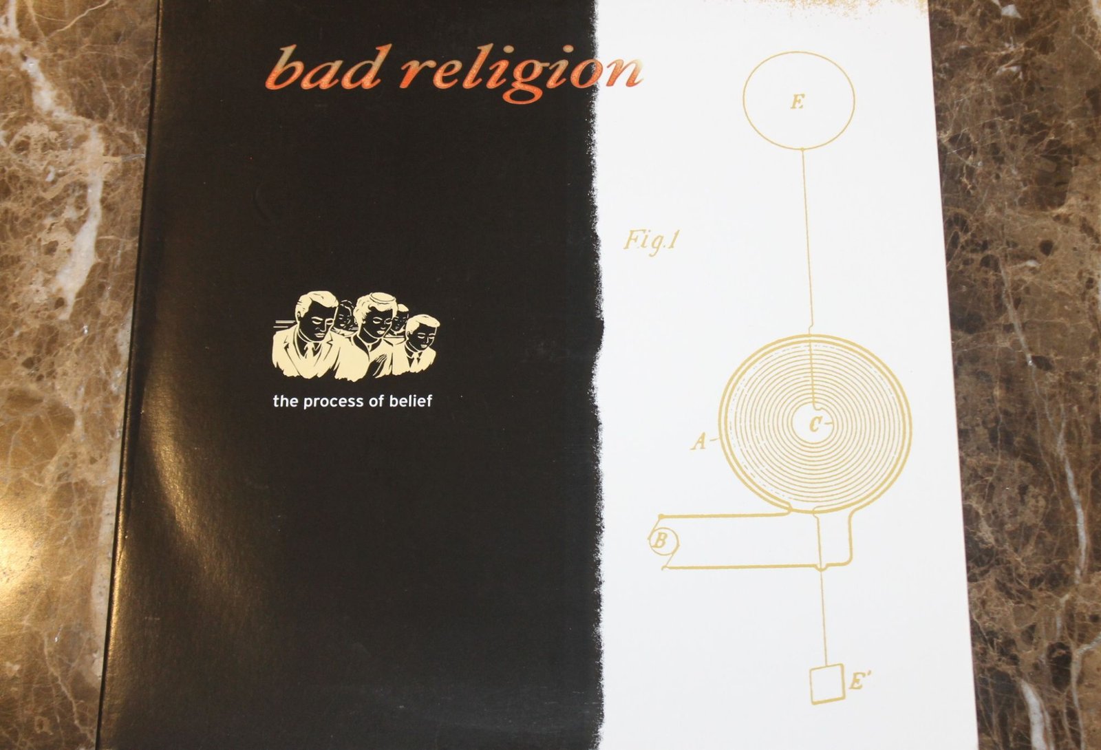 Bad Religion - The Process Of Belief (VG+/VG) (Ltd. Ed. 20th Anniv. Ed.)