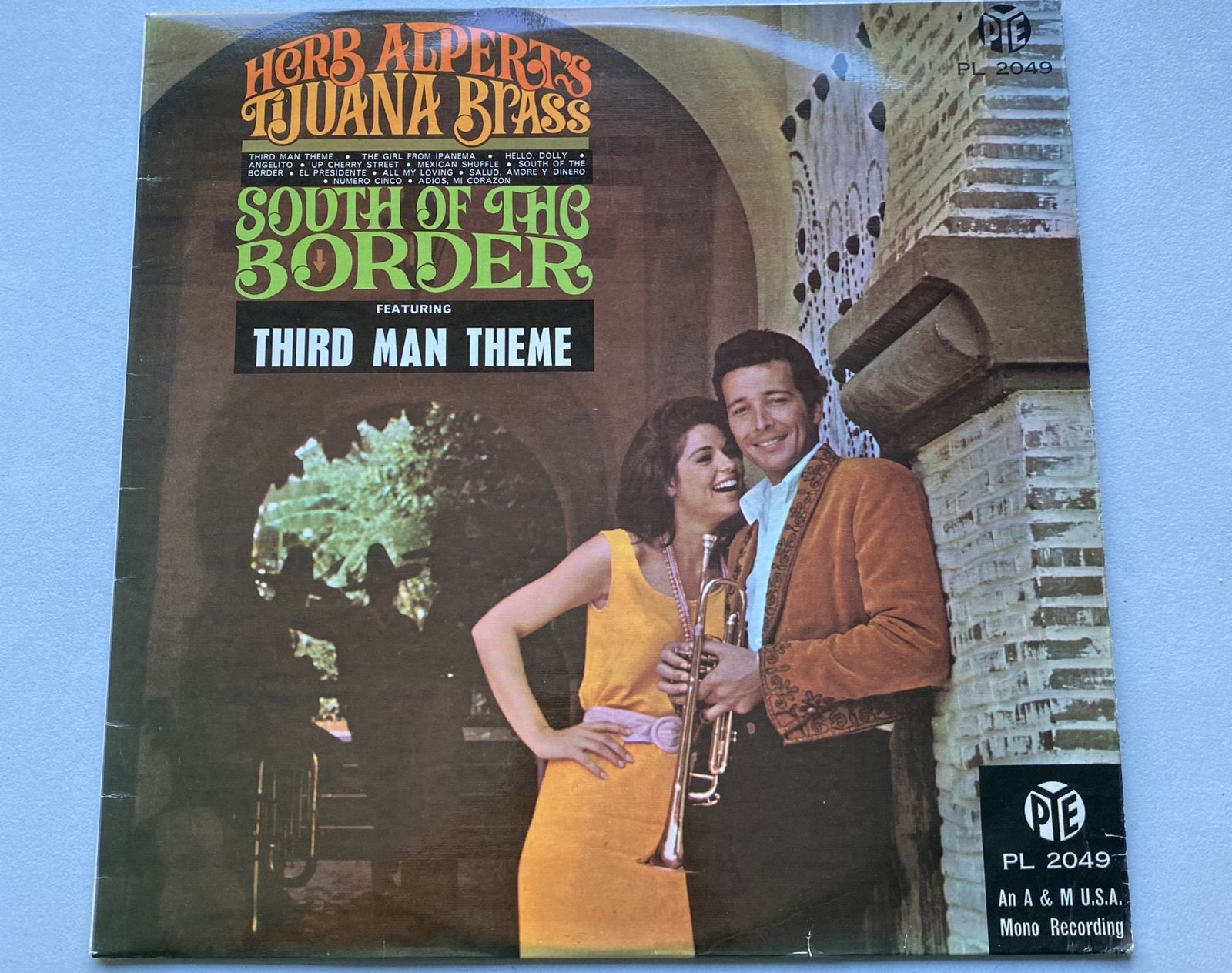 Herb Alpert & The Tijuana Brass - South Of The Border (G+/VG)