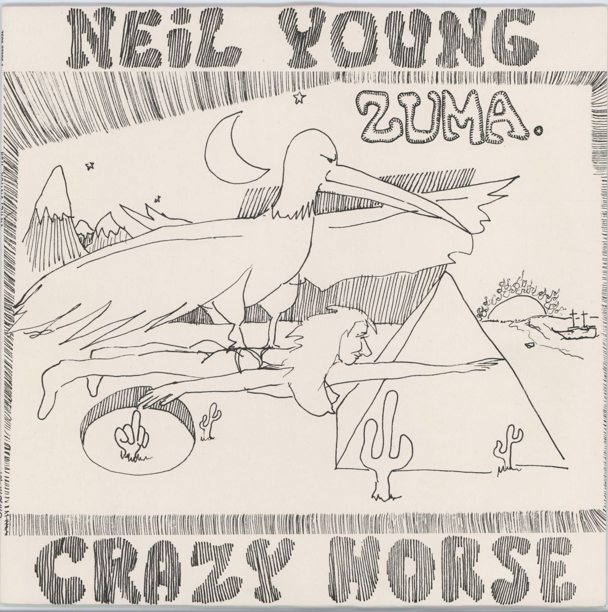 Neil Young With Crazy Horse - Zuma (VG++/F)