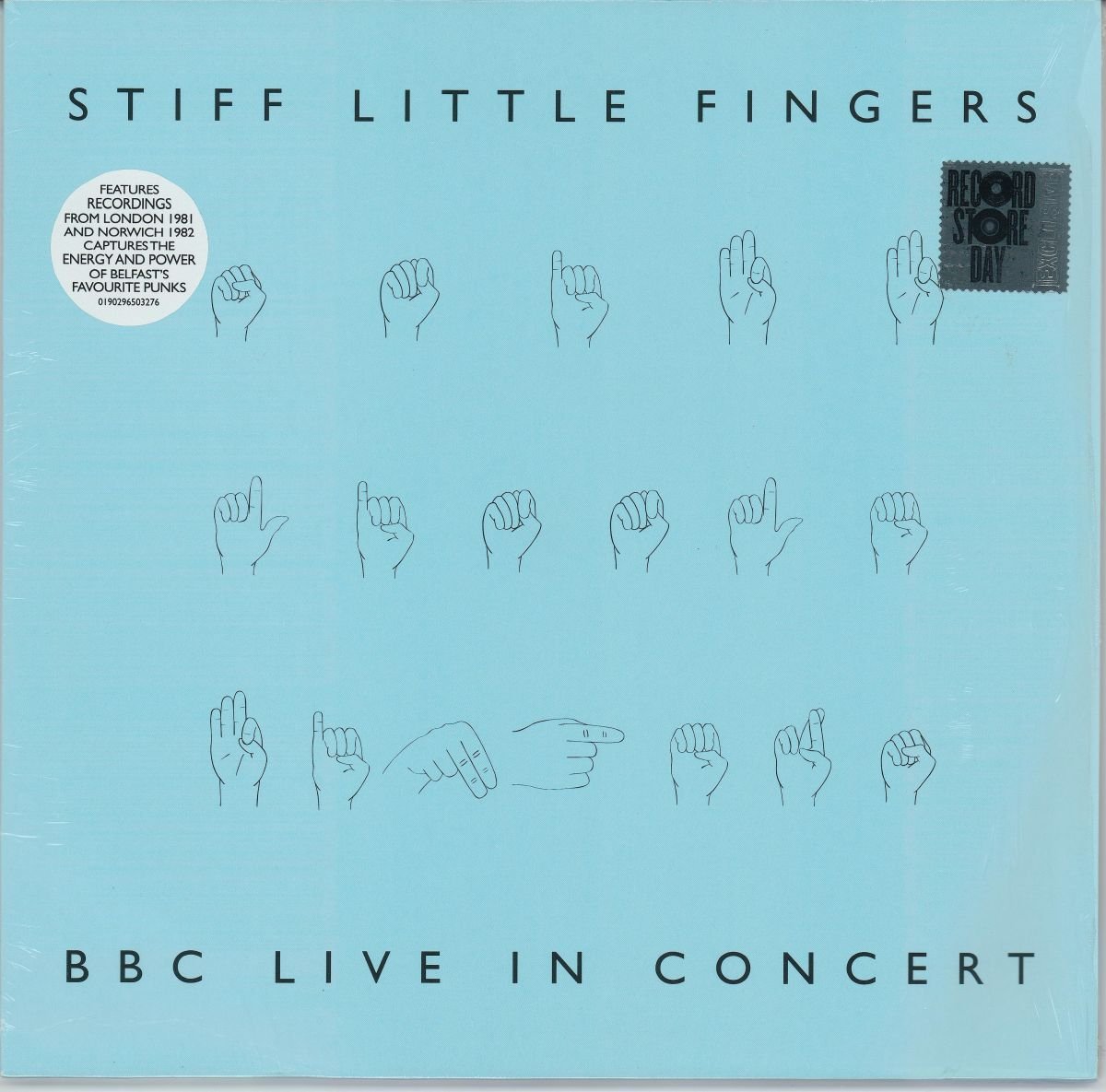 Stiff Little Fingers - BBC Live In Concert (VG+/VG) (2LP) (Blue Transparent Vinyl)