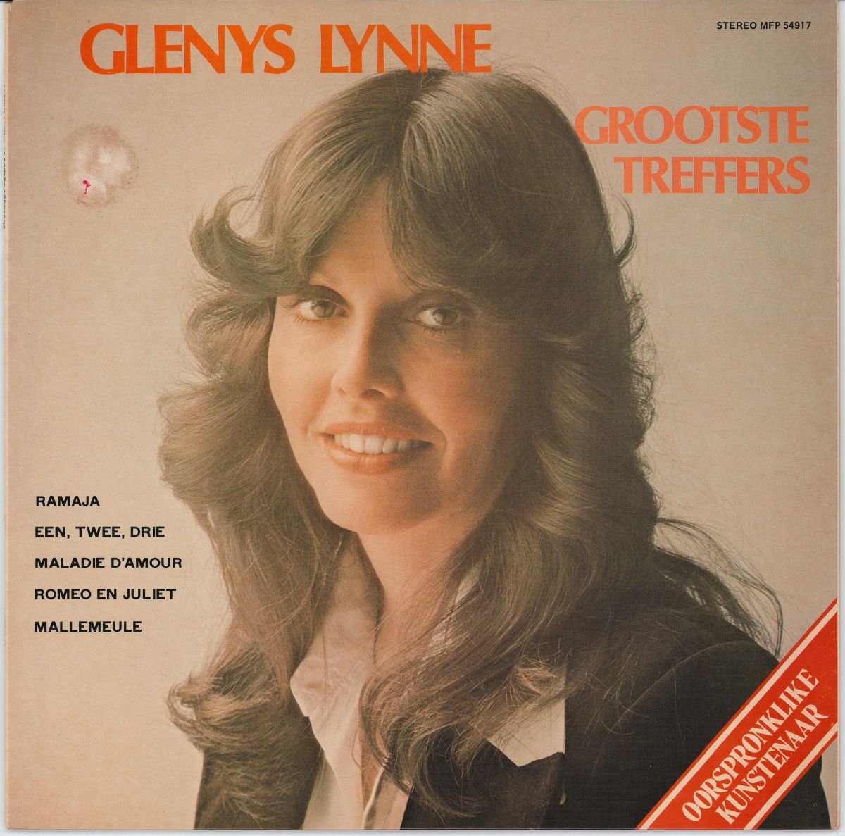 Glenys Lynne - Grootste Treffers (Greatest Hits) (G+)