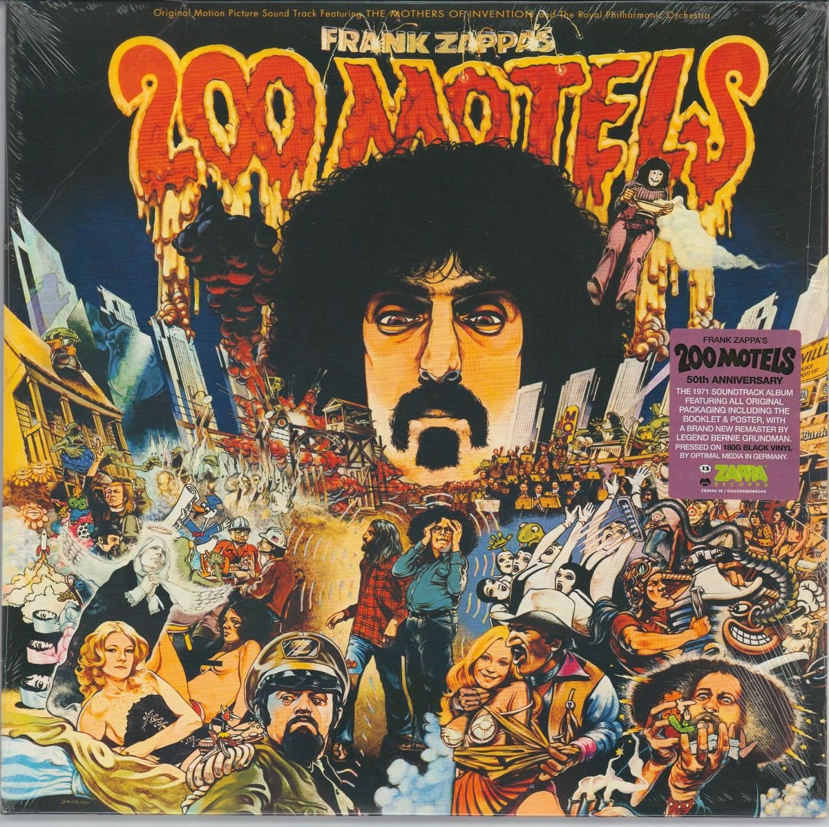 Frank Zappa - 200 Motels (VG+) (50th Anniv. Ed.)