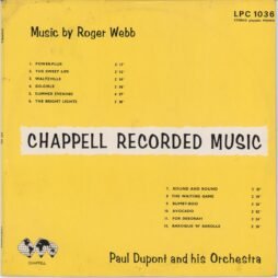 Paul Dupont & His Orchestra - Music By Roger Webb (VG/G+)