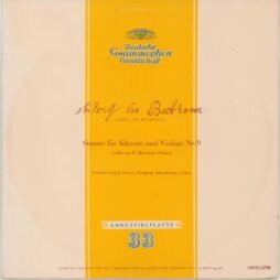 Ludwig van Beethoven, Wilhelm Kempff, Wolfgang Schneiderhan - Sonate Für Klavier Und Violine Nr.9 (VG/G+)
