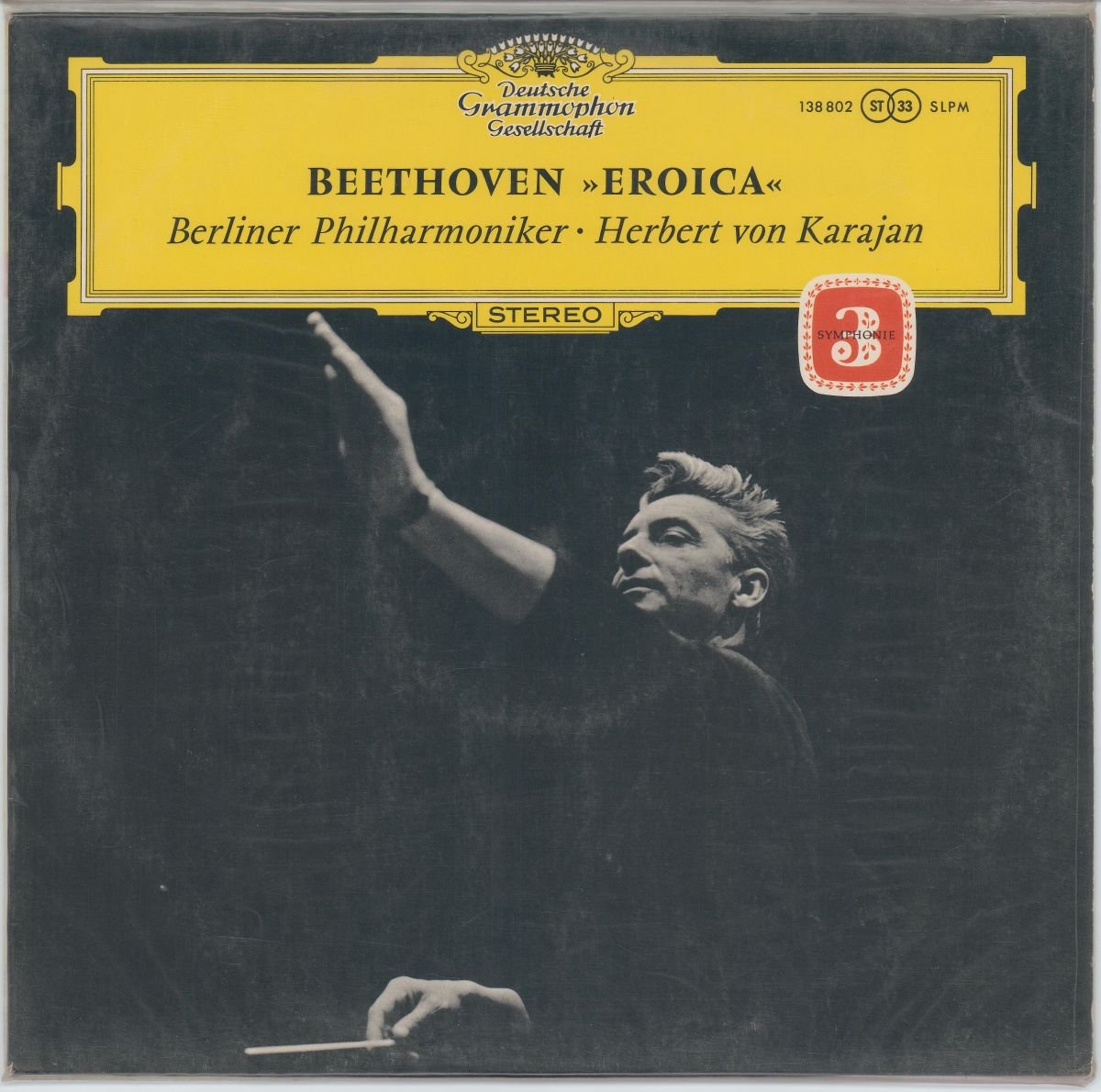 Beethoven - Berliner Philharmoniker • Herbert von Karajan - »Eroica« (VG+/VG)