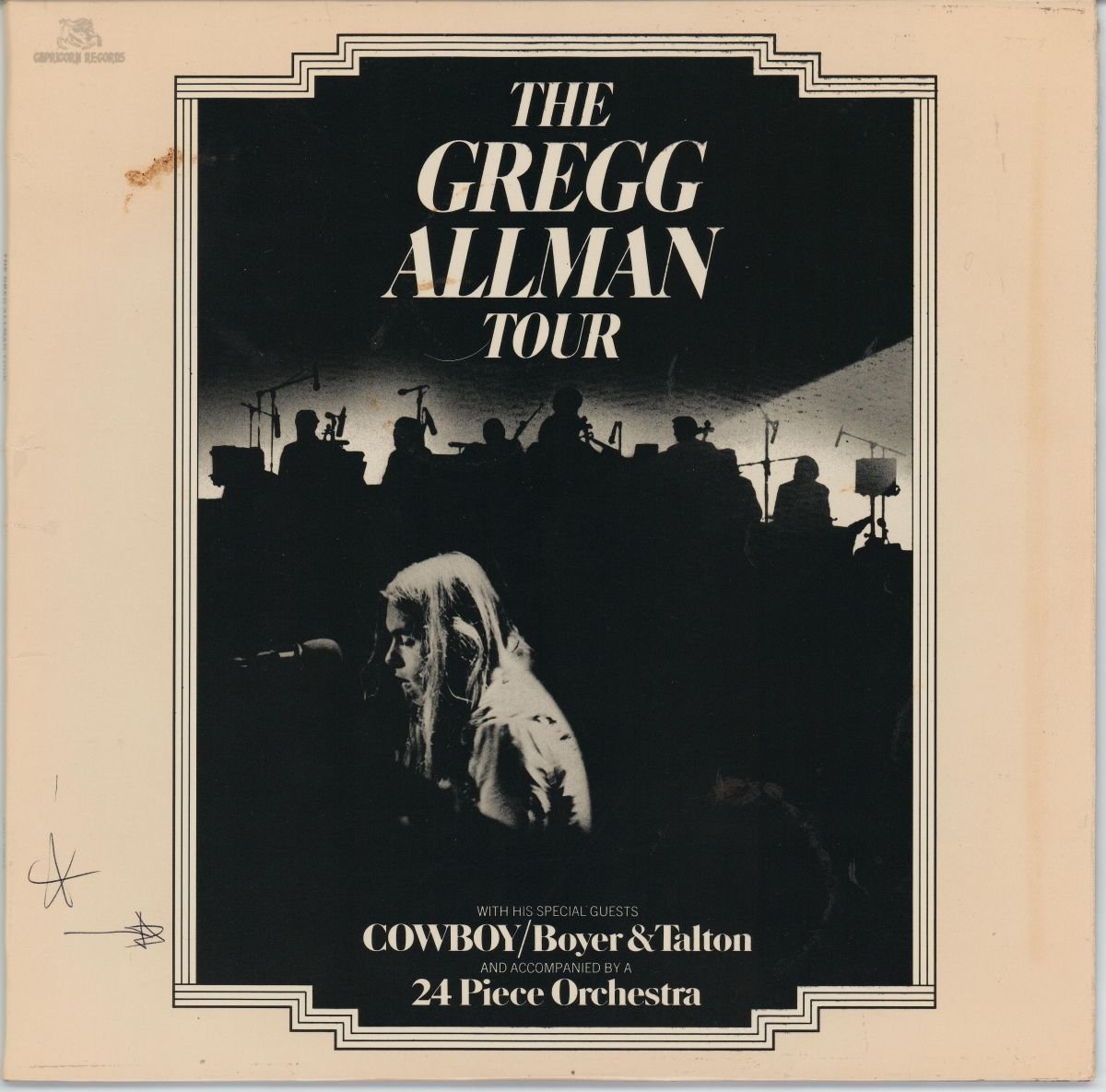 Gregg Allman With Cowboy / Boyer & Talton- The Gregg Allman Tour (VG/G+) (2LP)