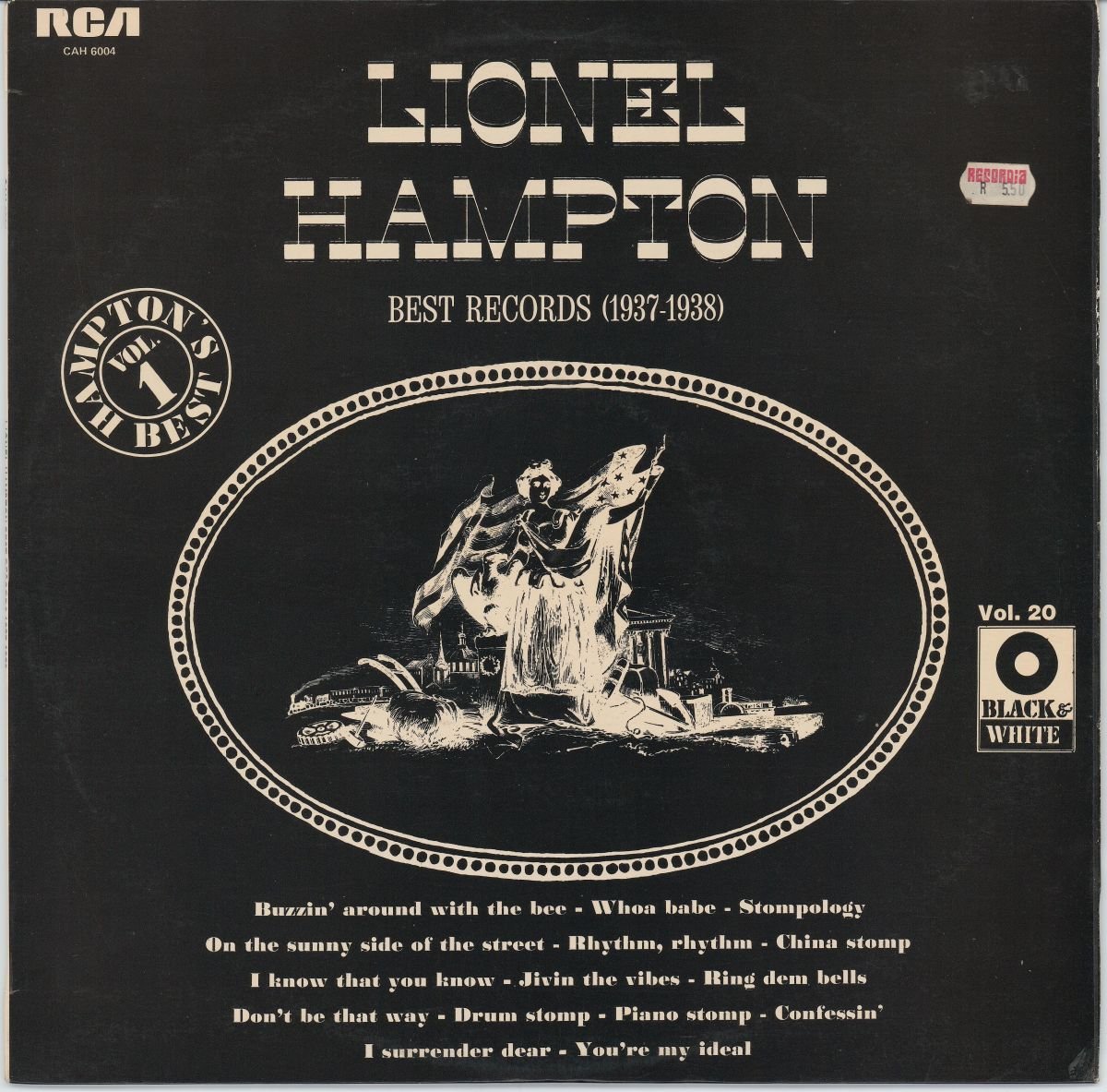 Lionel Hampton - Lionel Hampton's Best Records (1937-1938) (G+ )