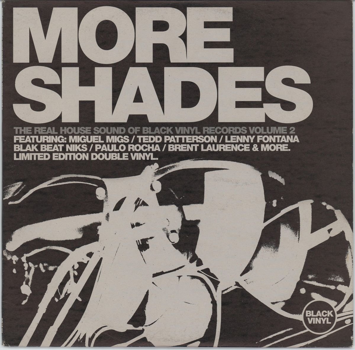 Various - More Shades (The Real House Sound Of Black Vinyl Records Volume 2) (VG) (2LP)