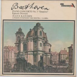 Beethoven, Julius Katchen, London Symphony Orchestra, Gamba - Piano Concerto No.5 "Emperor" / Egmont Overture (G+/VG)