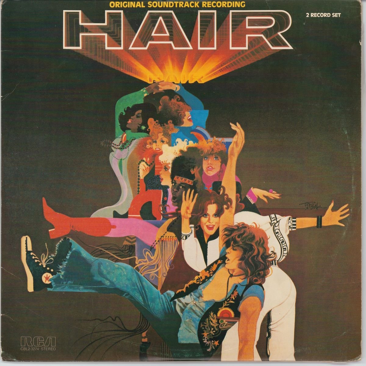 Galt MacDermot - Hair (Original Soundtrack Recording) (G+/VG) (2LP)