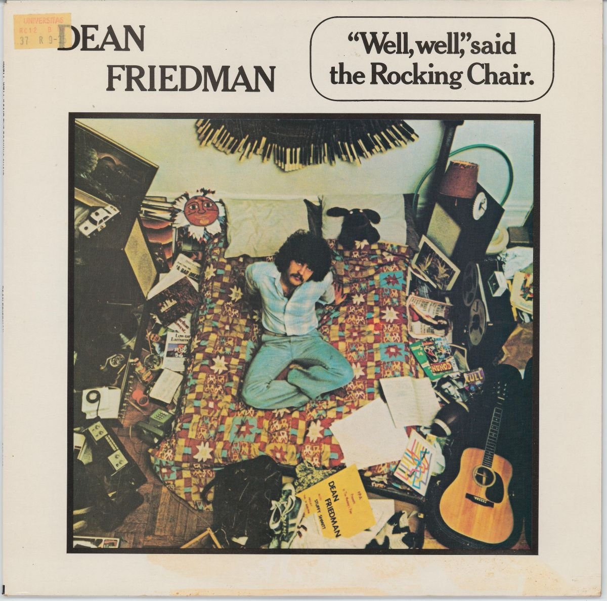 Dean Friedman - "Well, Well," Said The Rocking Chair. (G+)