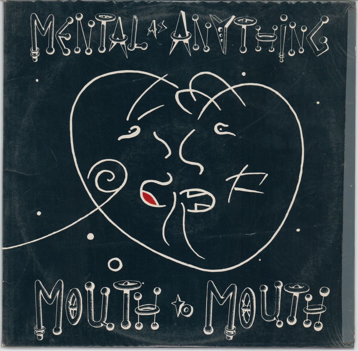 Mental As Anything - Mouth To Mouth (VG+/VG)
