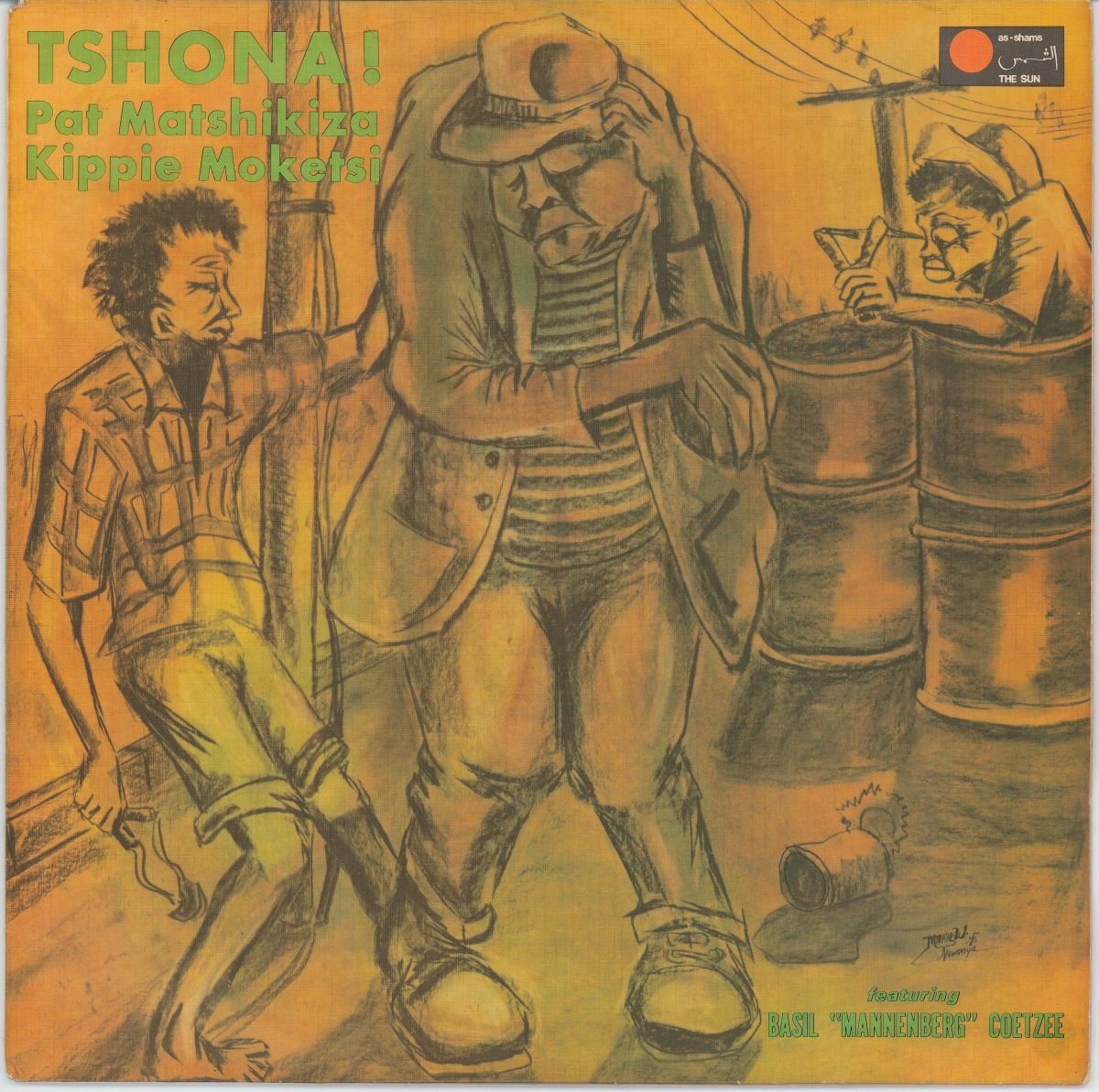 Pat Matshikiza - Kippie Moketsi Featuring Basil "Mannenberg" Coetzee - Tshona! (G/G+)