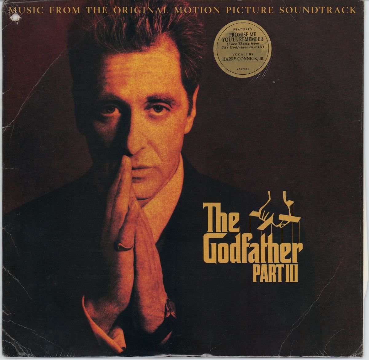 The Godfather Part III (Music From The Original Motion Picture Soundtrack) (VG/G+)
