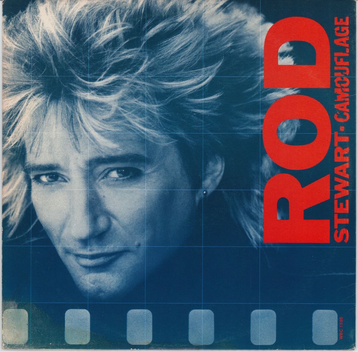 Rod Stewart - Camouflage (VG+/G+)