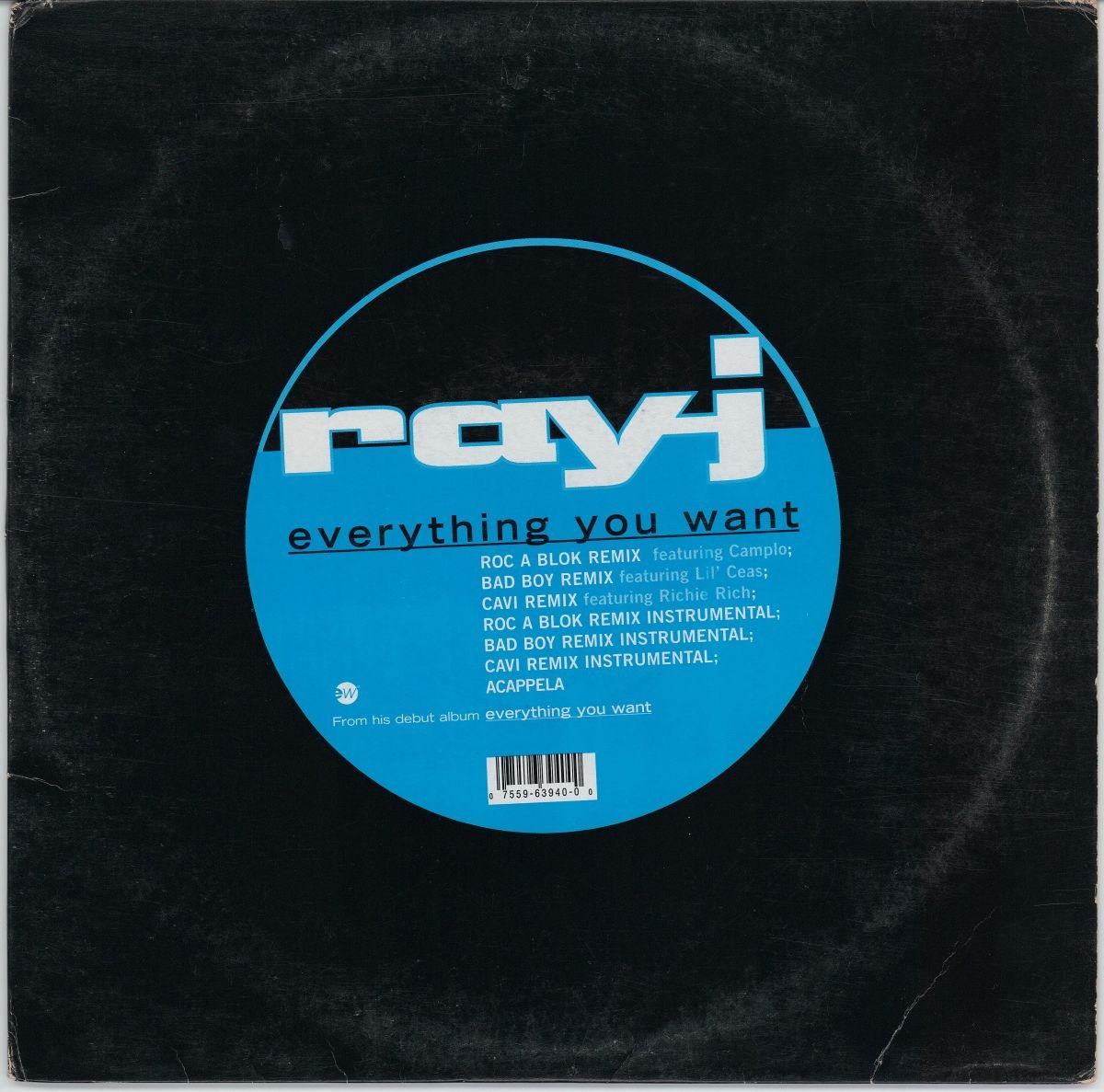 Ray J - Everything You Want (G+) (12")