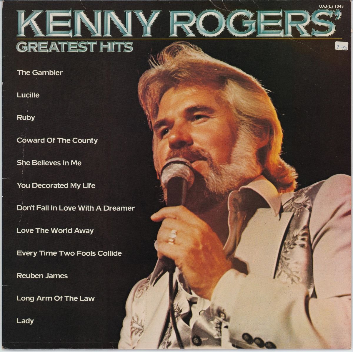 Kenny Rogers - Greatest Hits (VG/VG+)